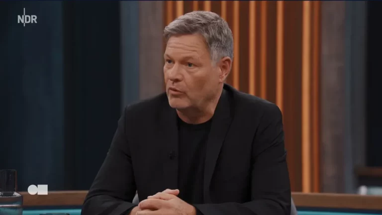 Robert Habeck schaut vom Nordpol auf die Krise der Mitte