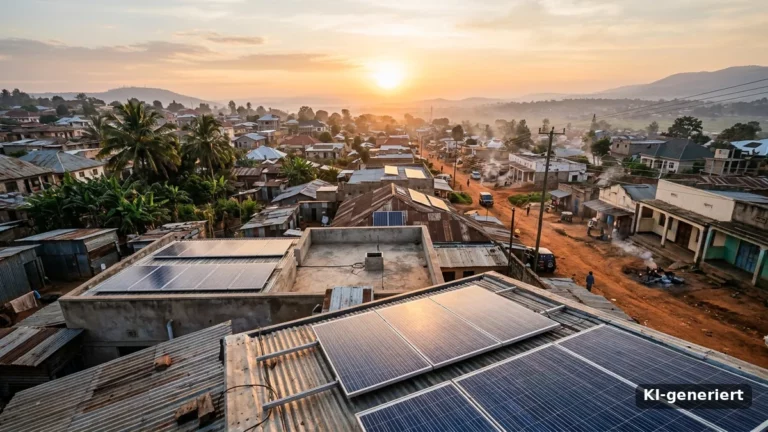 In Afrika geht die Sonne auf: 100.000 Solarmodule pro Tag