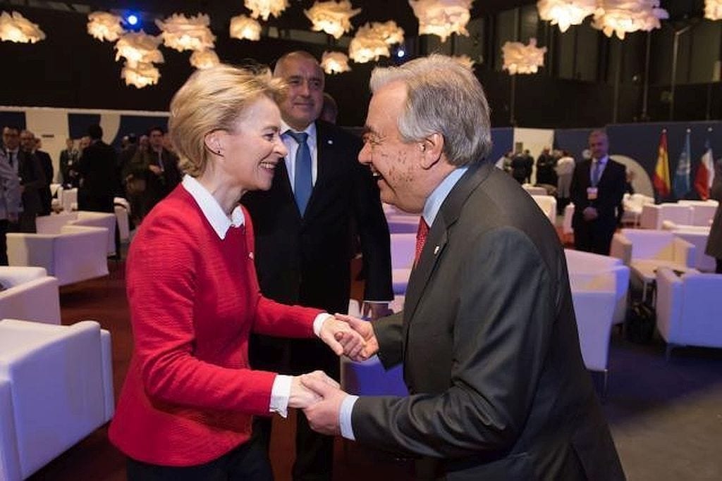 Green Deal COP25 von der Leyen Guterres