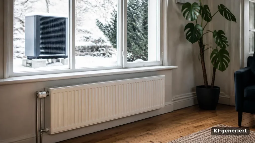 Hausbesitzer behalten beim Wechsel zur Wärmepumpe oft ihre Heizkörper